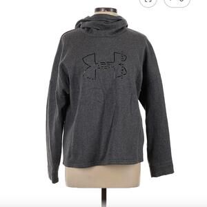Under Armour Gray Pullover Hoodie Size L